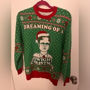 The Office Dwight Christmas Sweater Size Medium